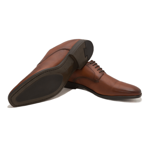 Cipele za muškarce braon boje, kožne, na pertlanje - Gagliardi Srbija