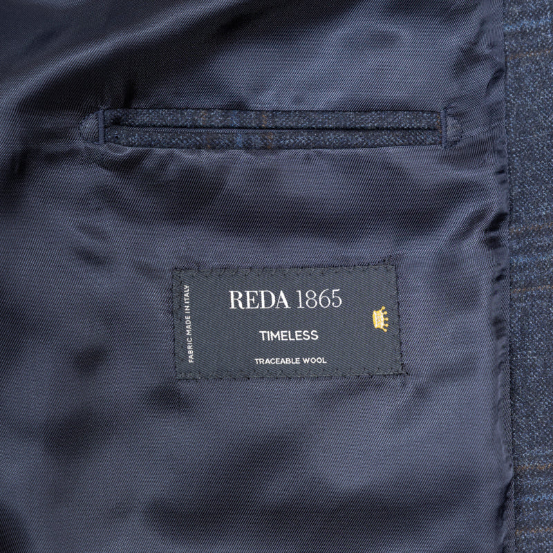 Sako Reda vuneni plavi kocka