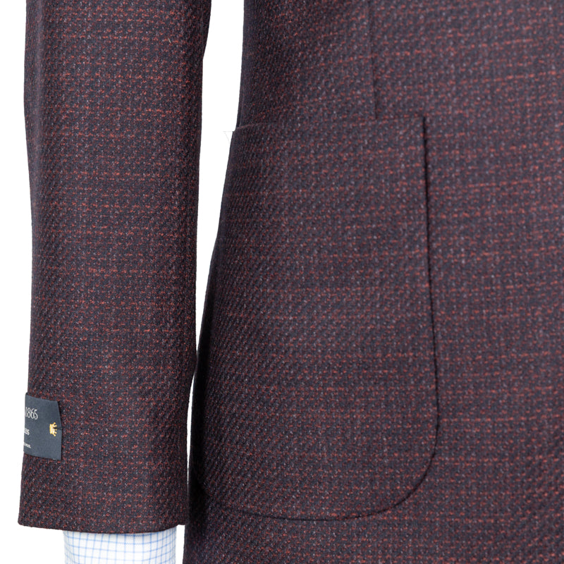 Sako Reda vuneni bordo mouline