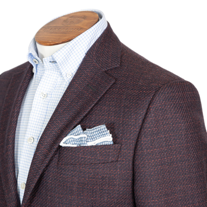 Sako Reda vuneni bordo mouline