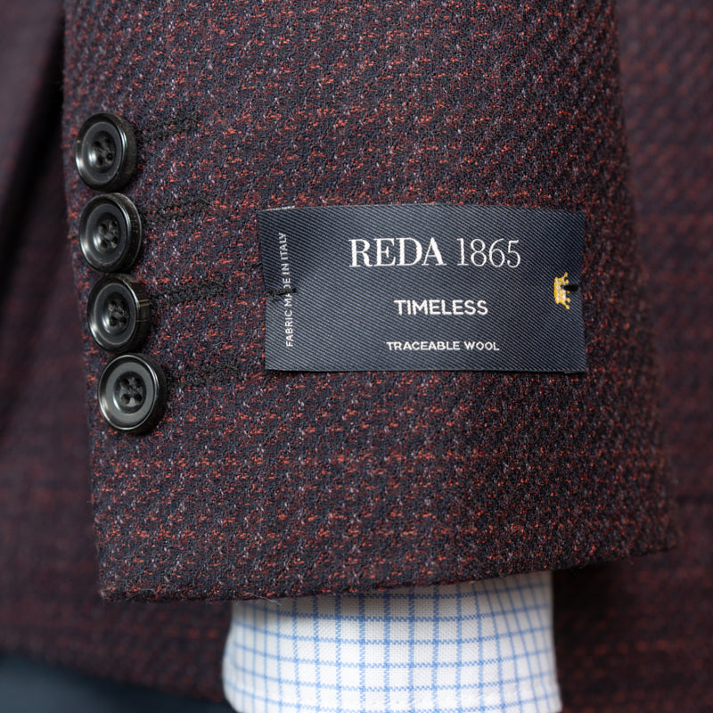 Sako Reda vuneni bordo mouline