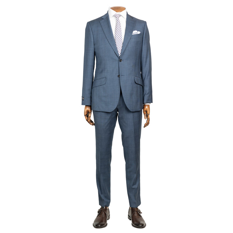 Odelo jeans plavo 130S Reda check dizajn