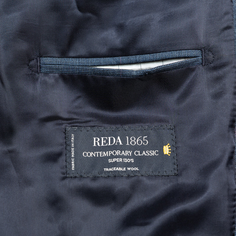 Odelo jeans plavo 130S Reda check dizajn
