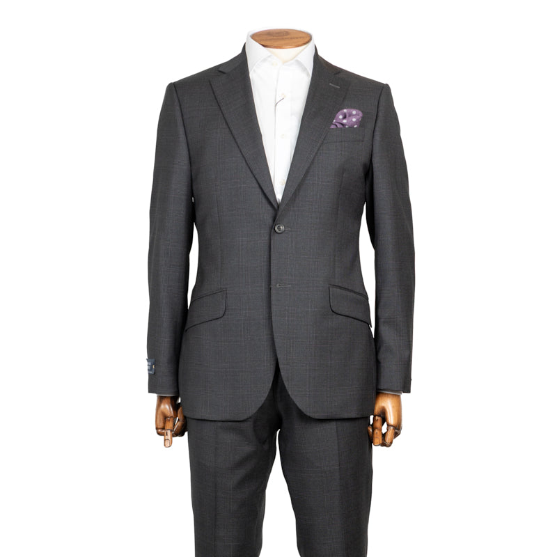 Odelo sivo Reda bordo check dizajn