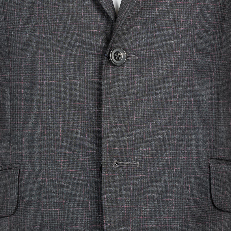 Odelo sivo Reda bordo check dizajn