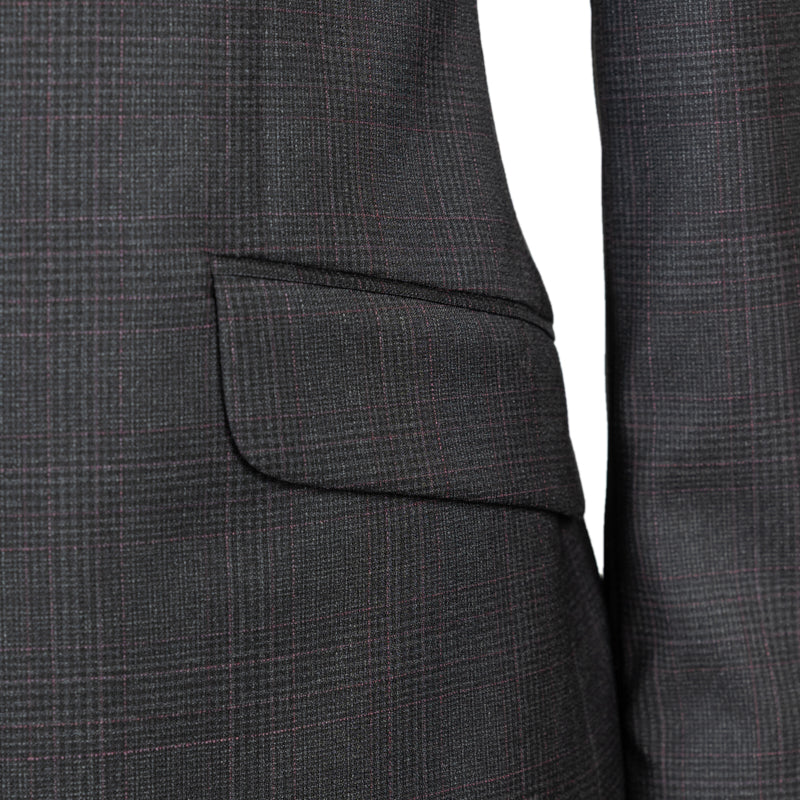 Odelo sivo Reda bordo check dizajn