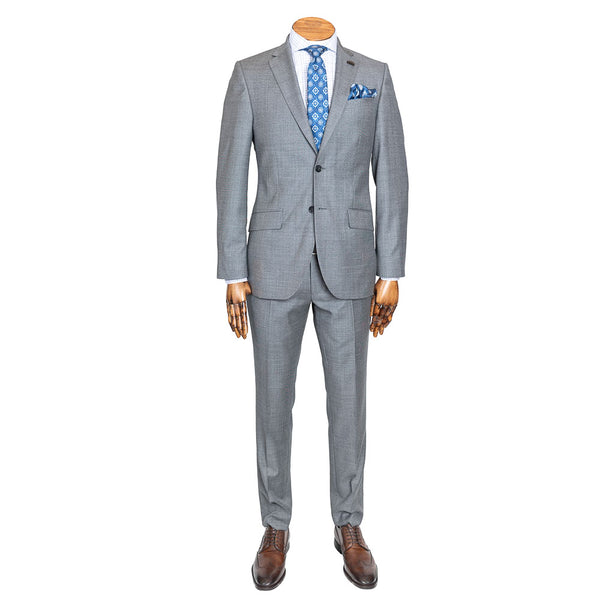 Odelo svetlo sivo Vitale Barberis Canonico Super 110 s