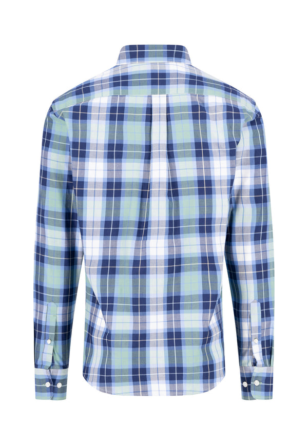 Košulja zelena twill check dezen