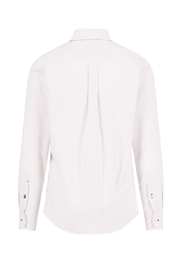 Košulja print bordo dezen