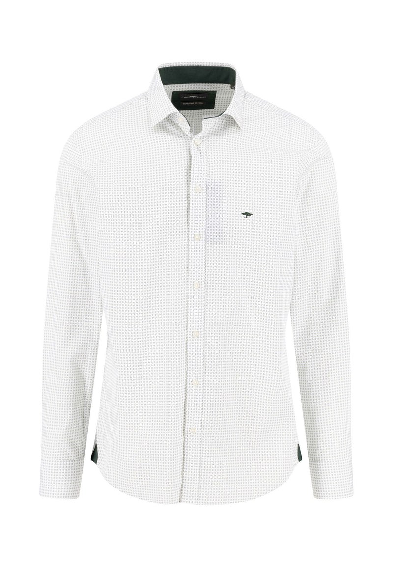 Košulja print zeleni dezen