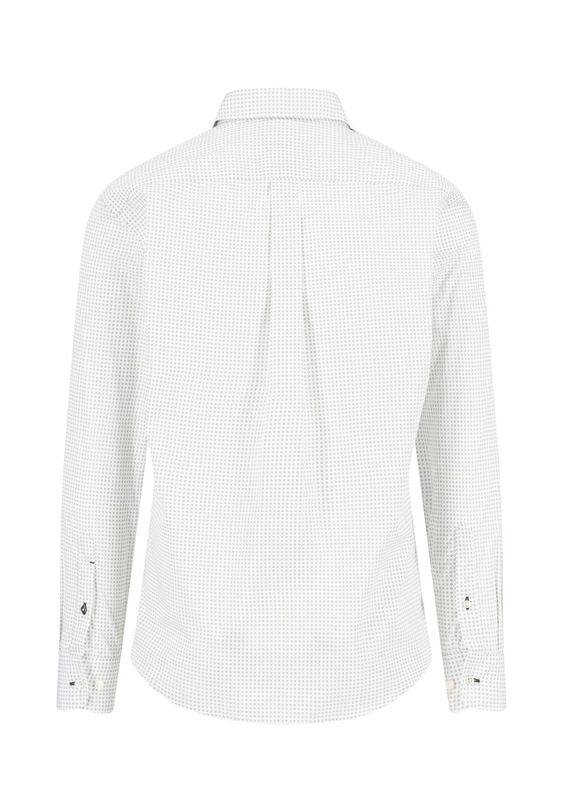 Košulja print zeleni dezen