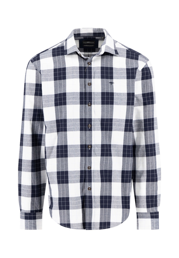 Košulja teget flanelna check