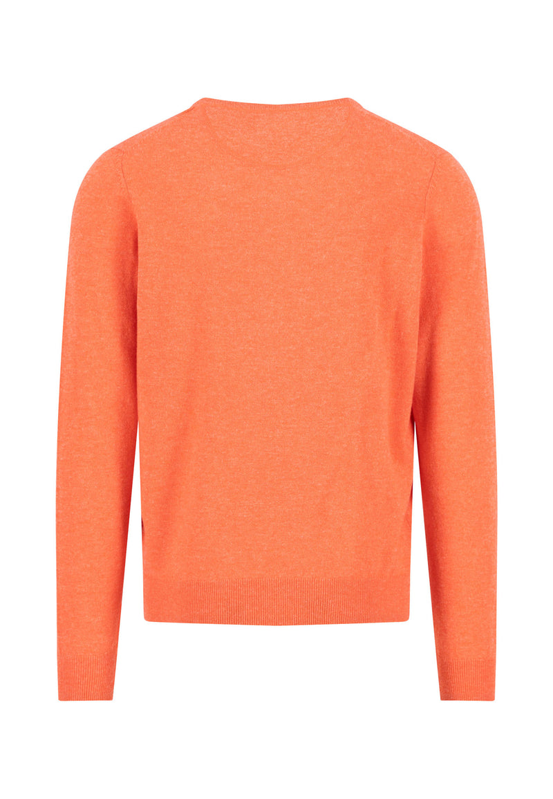 Džemper merino kašmir narandzaste boje