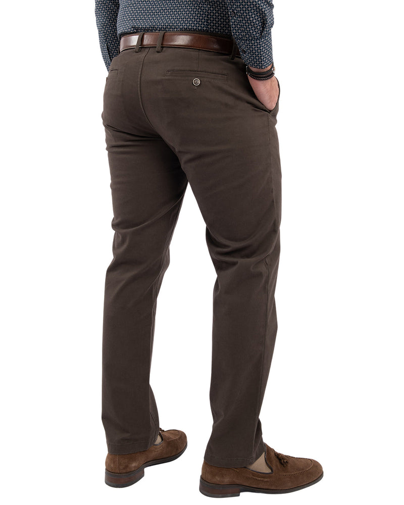 Pantalone  Chino Smeđe Twill