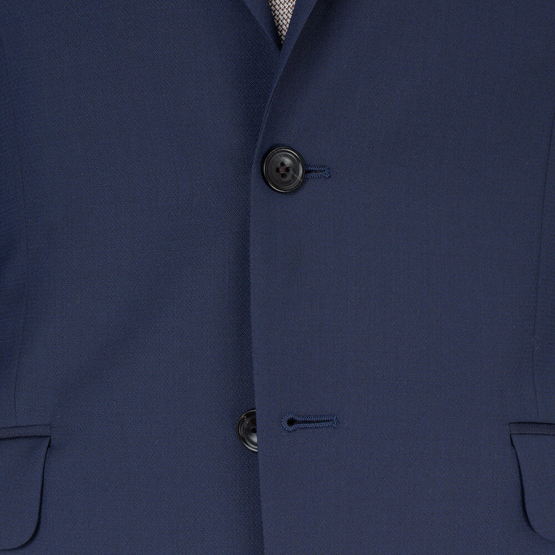 Di Fabio Cloth Royal Blue Diamond Weave Suit - Gagliardi