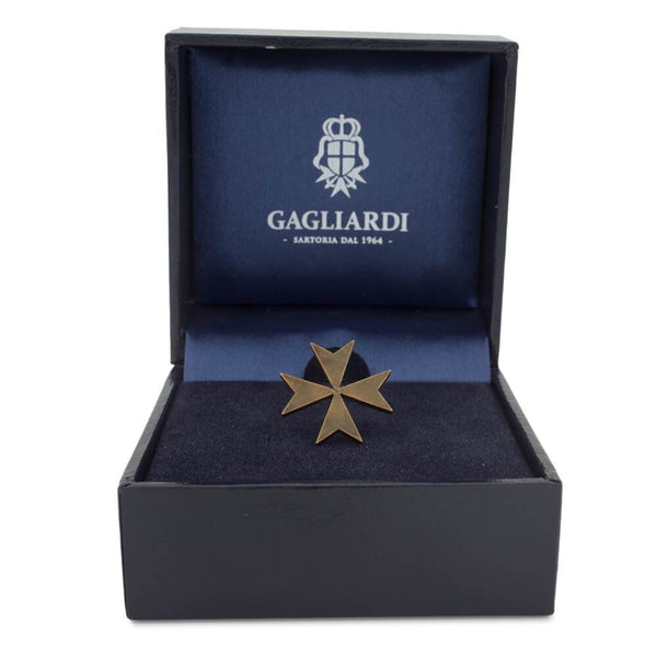 Maltese Cross Lapel Pin - Gagliardi