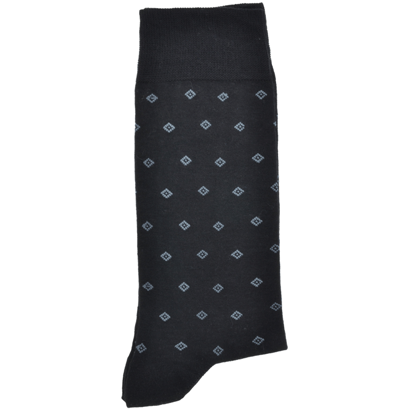 Muške čarape crne sa sivim detaljima - Gagliardi Srbija