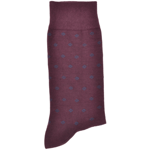 Muške čarape bordo sa teget detaljima - Gagliardi Srbija