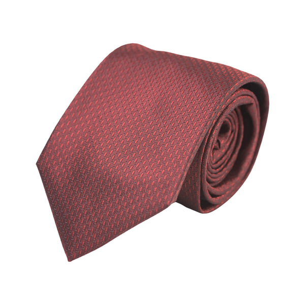 Crvena kravata sa teksturom - Gagliardi Srbija